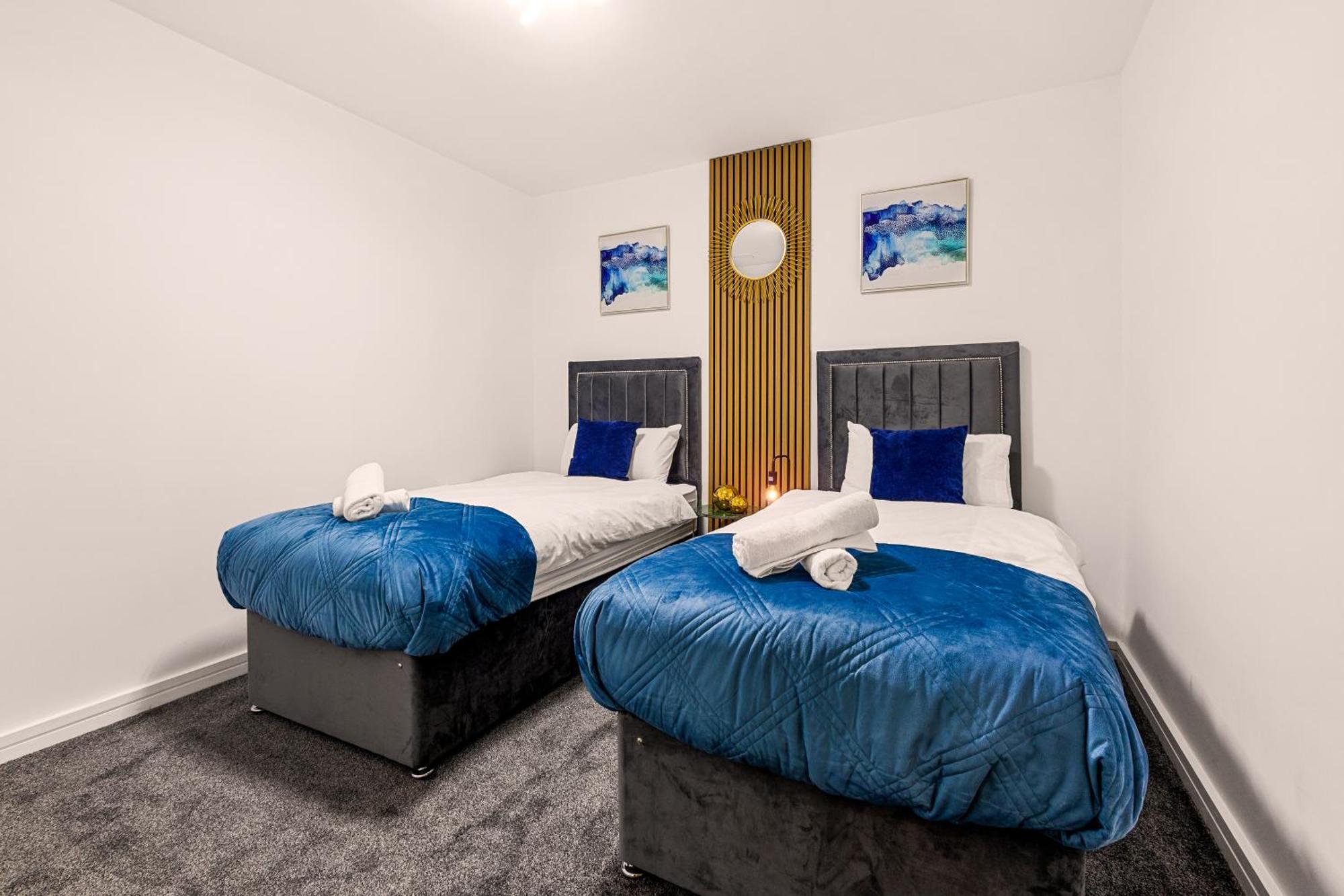 Bullring Lux Suite, New Street Free Netflix - Free Secure Parking- Sleeps 6 Birmingham Esterno foto